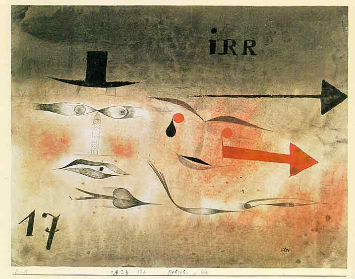 17 Astray painting - Paul Klee 17 Astray art painting